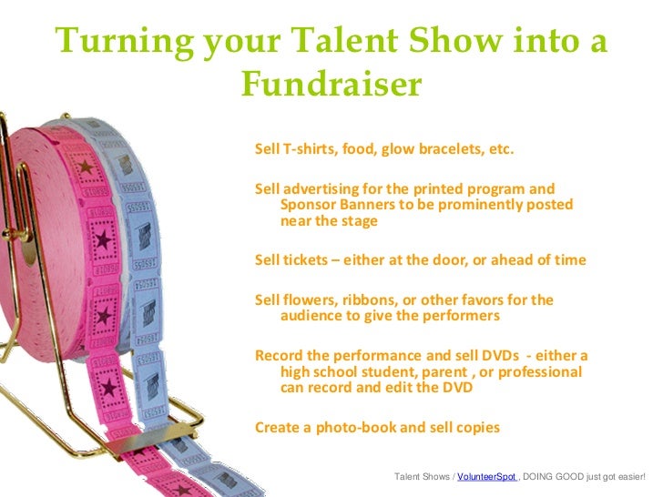 School Talent Shows For Fun And Fundraising