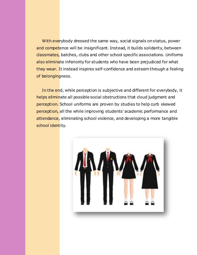 School uniforms and person perception