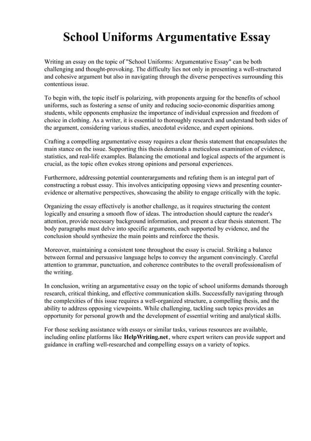 School Uniforms Argumentative Essay.pdf