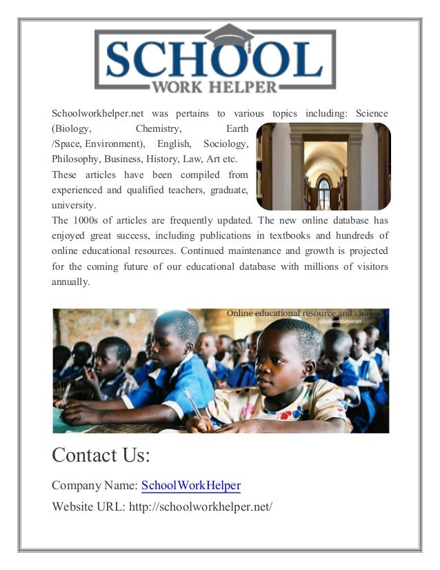 free school work