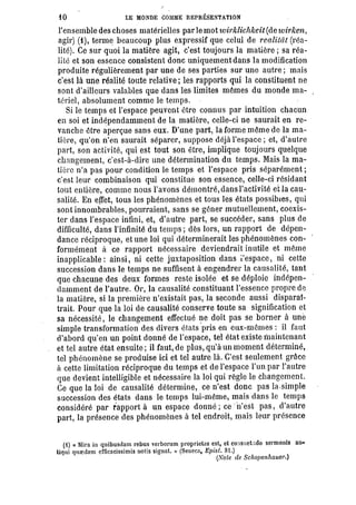 Schopenhauer - le monde comme volonté et représentation