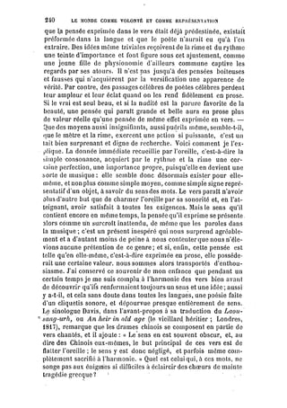Schopenhauer - le monde comme volonté et représentation