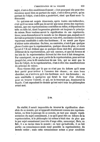 Schopenhauer - le monde comme volonté et représentation