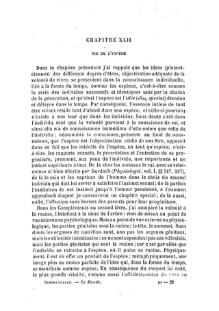Schopenhauer - le monde comme volonté et représentation