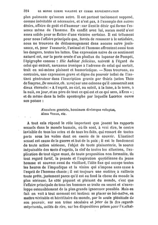 Schopenhauer - le monde comme volonté et représentation