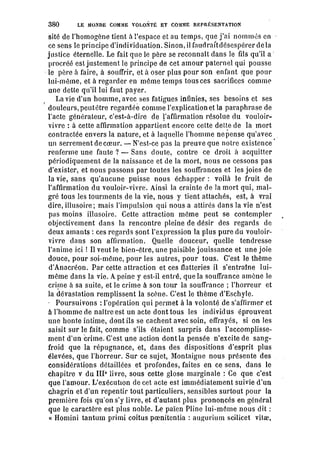 Schopenhauer - le monde comme volonté et représentation