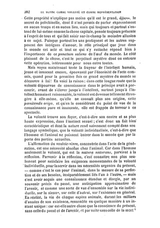 Schopenhauer - le monde comme volonté et représentation