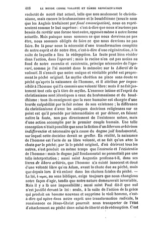 Schopenhauer - le monde comme volonté et représentation