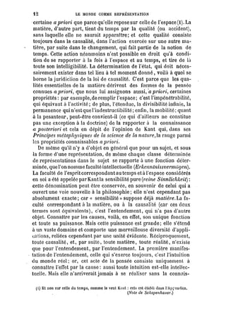Schopenhauer - le monde comme volonté et représentation