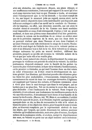 Schopenhauer - le monde comme volonté et représentation
