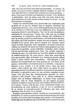 Schopenhauer - le monde comme volonté et représentation