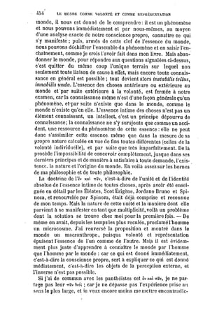 Schopenhauer - le monde comme volonté et représentation