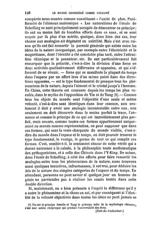 Schopenhauer - le monde comme volonté et représentation
