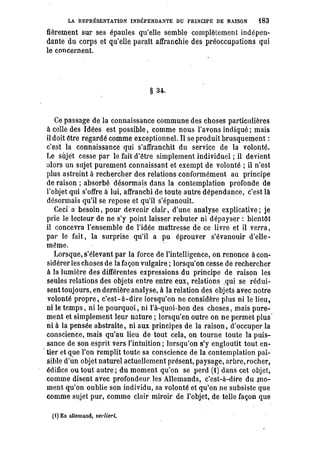 Schopenhauer - le monde comme volonté et représentation