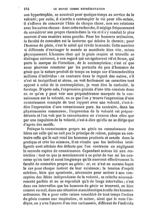 Schopenhauer - le monde comme volonté et représentation