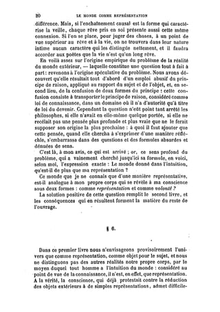 Schopenhauer - le monde comme volonté et représentation