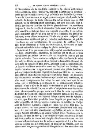 Schopenhauer - le monde comme volonté et représentation