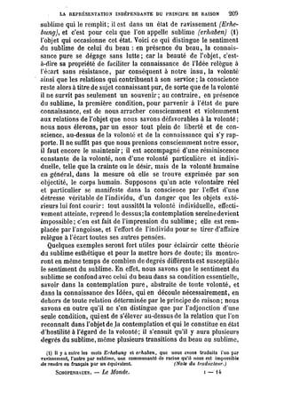 Schopenhauer - le monde comme volonté et représentation