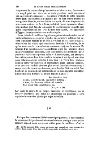 Schopenhauer - le monde comme volonté et représentation