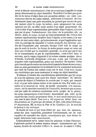 Schopenhauer - le monde comme volonté et représentation