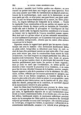 Schopenhauer - le monde comme volonté et représentation