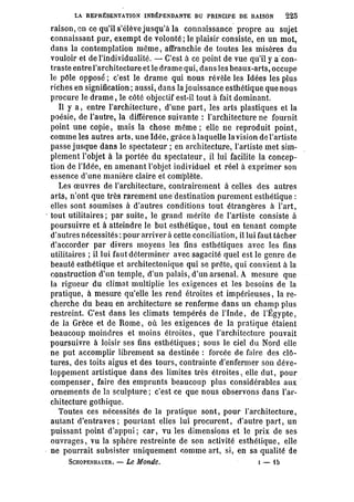 Schopenhauer - le monde comme volonté et représentation