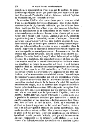 Schopenhauer - le monde comme volonté et représentation