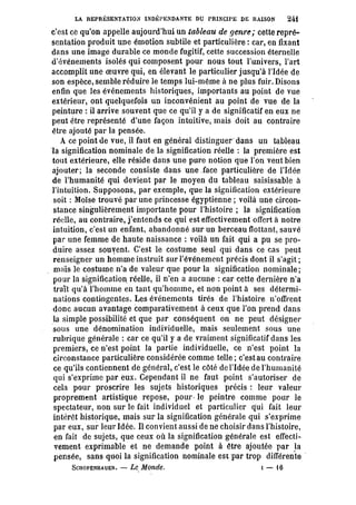 Schopenhauer - le monde comme volonté et représentation