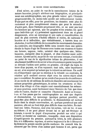 Schopenhauer - le monde comme volonté et représentation