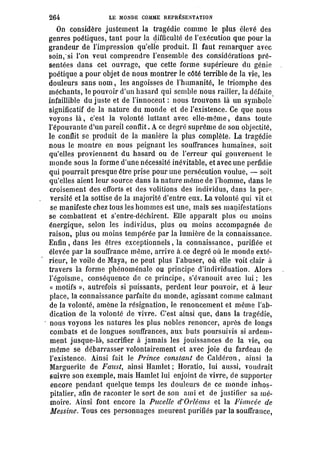 Schopenhauer - le monde comme volonté et représentation