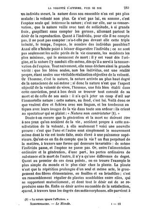 Schopenhauer - le monde comme volonté et représentation