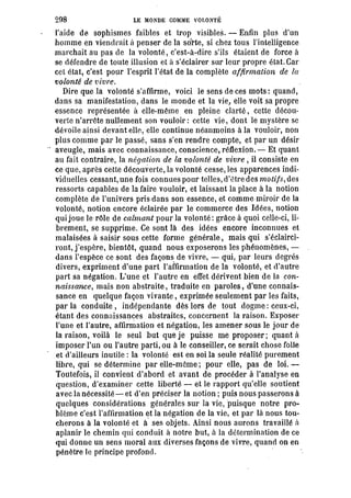 Schopenhauer - le monde comme volonté et représentation