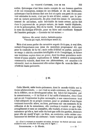 Schopenhauer - le monde comme volonté et représentation