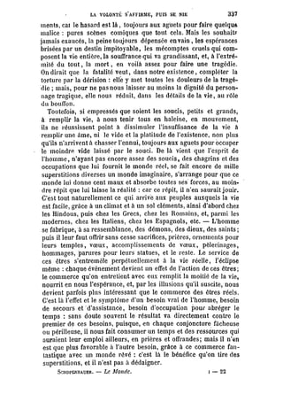 Schopenhauer - le monde comme volonté et représentation