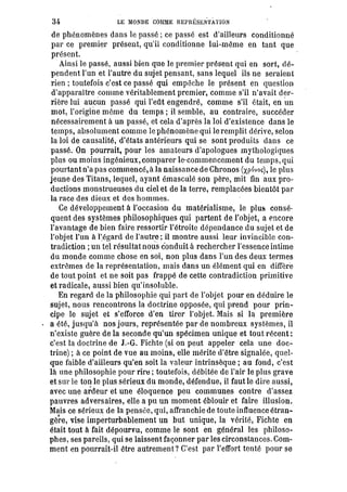 Schopenhauer - le monde comme volonté et représentation