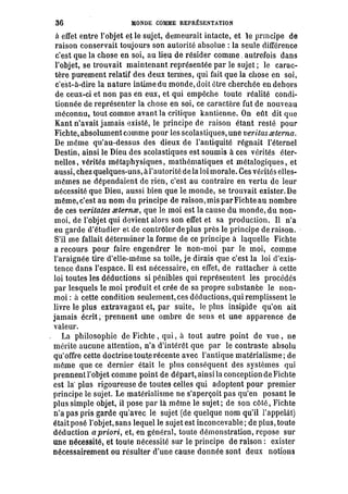 Schopenhauer - le monde comme volonté et représentation