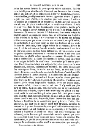 Schopenhauer - le monde comme volonté et représentation