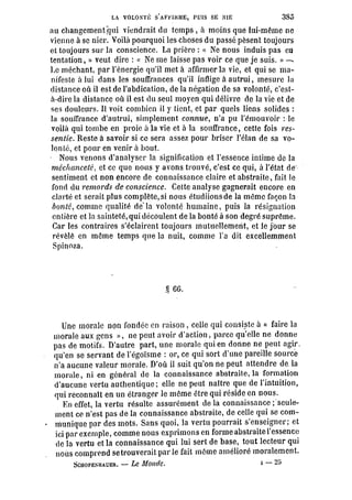 Schopenhauer - le monde comme volonté et représentation