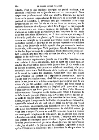 Schopenhauer - le monde comme volonté et représentation