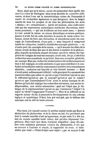 Schopenhauer - le monde comme volonté et représentation