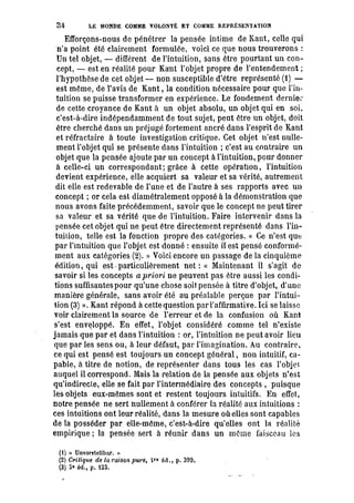 Schopenhauer - le monde comme volonté et représentation