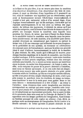 Schopenhauer - le monde comme volonté et représentation