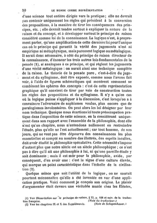 Schopenhauer - le monde comme volonté et représentation