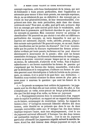 Schopenhauer - le monde comme volonté et représentation