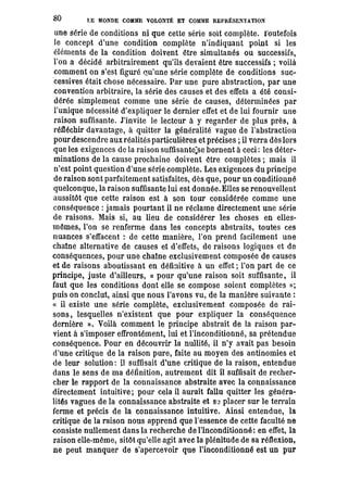 Schopenhauer - le monde comme volonté et représentation