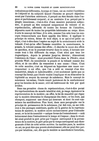 Schopenhauer - le monde comme volonté et représentation