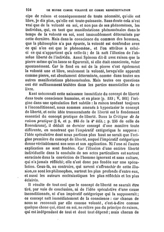 Schopenhauer - le monde comme volonté et représentation