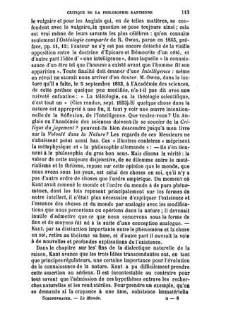 Schopenhauer - le monde comme volonté et représentation