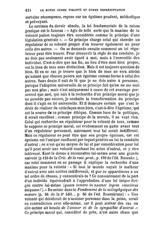 Schopenhauer - le monde comme volonté et représentation