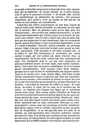 Schopenhauer - le monde comme volonté et représentation